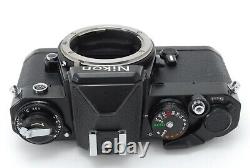 Near MINT Nikon FE Black 35mm SLR Film Camera Nikkor Ai 50mm f/1.8 Lens JAPAN