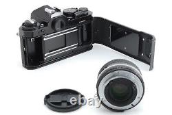 Near MINT Nikon FE Black 35mm SLR Film Camera Nikkor Ai 50mm f/1.8 Lens JAPAN