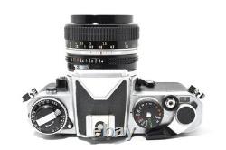 Near MINT Nikon FE SLR 35mm Film Camera New Nikkor 50mm f/1.4 Lens From JAPAN
