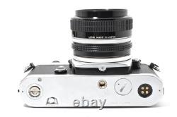 Near MINT Nikon FE SLR 35mm Film Camera New Nikkor 50mm f/1.4 Lens From JAPAN