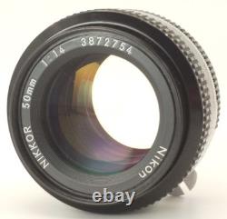 Near MINT Nikon FE SLR 35mm Film Camera New Nikkor 50mm f/1.4 Lens From JAPAN