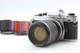 Near MINT Nikon FE Silver 35mm SLR Film Camera Body 35-70mm Lens From JAPAN