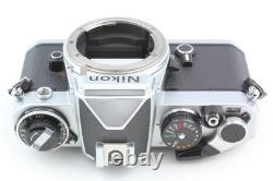 Near MINT Nikon FE Silver 35mm SLR Film Camera Body 35-70mm Lens From JAPAN