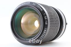 Near MINT Nikon FE Silver 35mm SLR Film Camera Body 35-70mm Lens From JAPAN