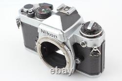 Near MINT Nikon FE Silver non lens 35mm SLR Film Camera Body From JAPAN JP