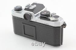 Near MINT Nikon FM Silver 35mm SLR Film Camera Ai-s 35-105mm Lens From JAPAN