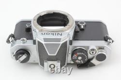 Near MINT Nikon FM Silver 35mm SLR Film Camera Ai-s 35-105mm Lens From JAPAN