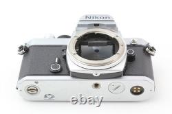 Near MINT Nikon FM Silver 35mm SLR Film Camera Ai-s 35-105mm Lens From JAPAN
