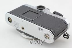 Near MINT Nikon FM Silver 35mm SLR Film Camera Ai-s 35-105mm Lens From JAPAN