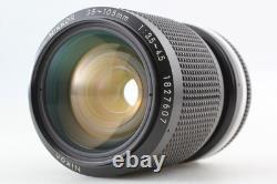 Near MINT Nikon FM Silver 35mm SLR Film Camera Ai-s 35-105mm Lens From JAPAN