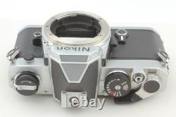Near MINT Nikon FM Silver 35mm SLR Film Camera Non Ai 50mm F1.4 From JAPAN