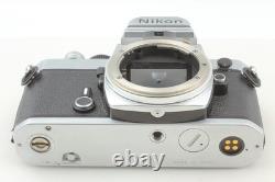 Near MINT Nikon FM Silver 35mm SLR Film Camera Non Ai 50mm F1.4 From JAPAN