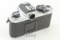 Near MINT Nikon FM Silver 35mm SLR Film Camera Non Ai 50mm F1.4 From JAPAN