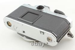 Near MINT Nikon FM Silver 35mm SLR Film Camera Non Ai 50mm F1.4 From JAPAN