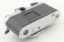 Near MINT Nikon FM Silver 35mm SLR Film Camera Non Ai 50mm F1.4 From JAPAN