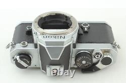 Near MINT Nikon FM Silver SLR 35mm Film Camera Ai 50mm f/1.4 Lens From JAPAN