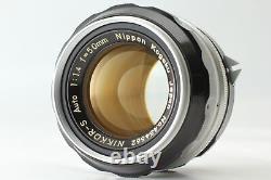 Near MINT Nikon F Eye Level 35mm SLR Film Camera S 50mm F/1.4 lens From JAPAN