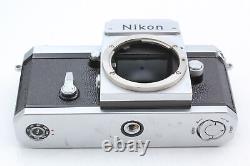 Near MINT Nikon F Silver Eye Level 35mm film camera 50mm f1.4 Lens From JAPAN