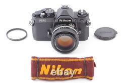 Near MINT Nikon New FM2 FM2N Black 35mm SLR Film Camera 50mm F1.4 Lens JAPAN