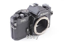 Near MINT Nikon New FM2 FM2N Black 35mm SLR Film Camera 50mm F1.4 Lens JAPAN