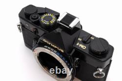 Near MINT OLYMPUS OM-1 35mm Film Camera G. Zuiko Auto-W 28mm F/3.5 Lens JAPAN