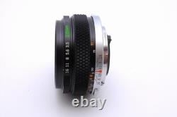 Near MINT OLYMPUS OM-1 35mm Film Camera G. Zuiko Auto-W 28mm F/3.5 Lens JAPAN