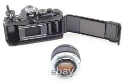 Near MINT OLYMPUS OM-1 Black Body Film Camera SLR Zuiko 50mm f/1.4 Lens JAPAN