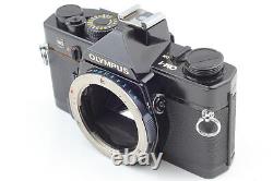 Near MINT OLYMPUS OM-1 Black Body Film Camera SLR Zuiko 50mm f/1.4 Lens JAPAN