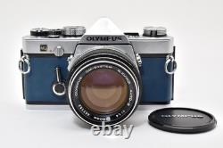 Near MINT? OLYMPUS OM-1 SLR Film Camera + G. Zuiko Auto-S 50mm f1.4 Lens Japan