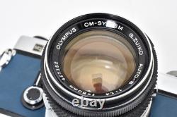 Near MINT? OLYMPUS OM-1 SLR Film Camera + G. Zuiko Auto-S 50mm f1.4 Lens Japan