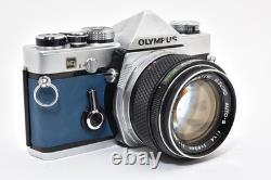 Near MINT? OLYMPUS OM-1 SLR Film Camera + G. Zuiko Auto-S 50mm f1.4 Lens Japan
