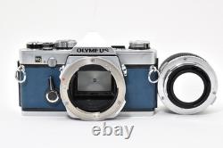 Near MINT? OLYMPUS OM-1 SLR Film Camera + G. Zuiko Auto-S 50mm f1.4 Lens Japan