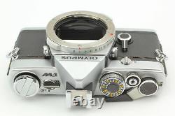 Near MINT Olympus M-1 Silver 35mm SLR Film Camera 50mm f/1.4 Lens From JAPAN