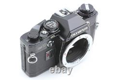 Near MINT+++ Olympus OM-10 Film Camera Black Body Zuiko 50mm f1.8 Lens JAPAN