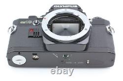 Near MINT+++ Olympus OM-10 Film Camera Black Body Zuiko 50mm f1.8 Lens JAPAN