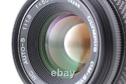 Near MINT+++ Olympus OM-10 Film Camera Black Body Zuiko 50mm f1.8 Lens JAPAN