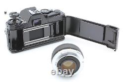 Near MINT+++ Olympus OM-10 Film Camera Black Body Zuiko 50mm f1.8 Lens JAPAN