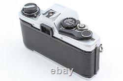 Near MINT Olympus OM-10 Silver SLR 35mm Film Camera 50mm f1.4 Lens From JAPAN