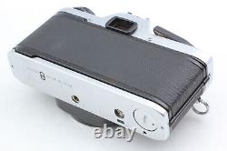 Near MINT Olympus OM-10 Silver SLR 35mm Film Camera 50mm f1.4 Lens From JAPAN