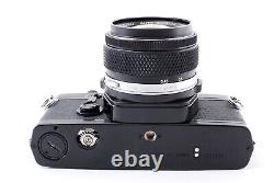 Near MINT Olympus OM-1N Black SLR Film Camera + G. Zuiko 50mm f/1.4 Lens