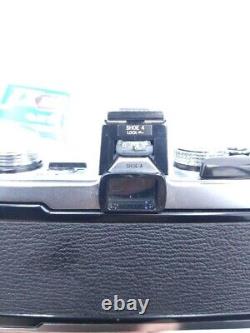 Near MINT Olympus OM-1N SLR Film Camera Zuiko Auto-S 50mm F1.8 Lens From JAPAN