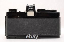Near MINT Olympus OM-1 Black 35mm Film Camera F. Zuiko 50mm F/1.4 From Japan