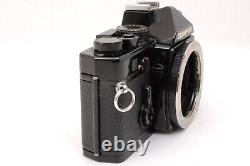 Near MINT Olympus OM-1 Black 35mm Film Camera F. Zuiko 50mm F/1.4 From Japan