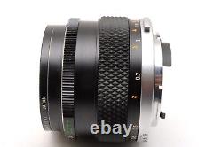 Near MINT Olympus OM-1 Black 35mm Film Camera F. Zuiko 50mm F/1.4 From Japan