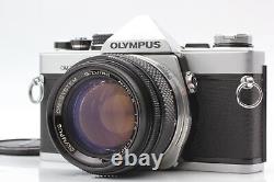 Near MINT Olympus OM-2N Silver SLR film camera + G. Zuiko 50mm f1.4 lens JAPAN