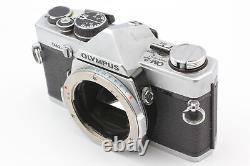 Near MINT Olympus OM-2N Silver SLR film camera + G. Zuiko 50mm f1.4 lens JAPAN