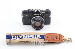 Near MINT Olympus OM-2N film camera OM Zuiko MC Auto-S 50mm f1.8 lens JAPAN