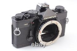 Near MINT Olympus OM-2 Black 35mm Film Camera Auto-s 50mm F1.8 Lens From JAPAN