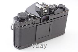 Near MINT Olympus OM-2 Black 35mm Film Camera Auto-s 50mm F1.8 Lens From JAPAN