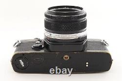 Near MINT Olympus OM-2 Black SLR Film Camera + F. Zuiko 50mm f/1.8 Lens